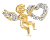 M Diamond & Gold  Cupid