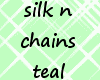 [PT] silk n chains teal