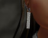 [J] Diamond drop earring