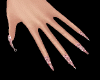 3D Pink Gem Nails