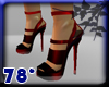 red stiletto eleganc