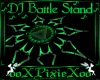 Green Dj Battle stand