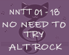 NNTT01-18 No Need to Try