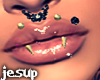 =♔-Lip Piercing-Zell