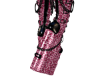 Pink Leopard High Boots