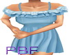 PBF*Cute Baby Blue Dress