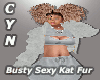 Busty Sexy Kat Fur