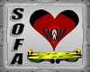heart sofa