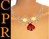 [CPR] Ladybug necklaces