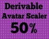 Avatar Scaler 50%