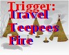 AO~Traveling Teepee/fire