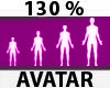 Avatar Resizer 130 %