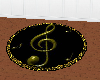 music symbol rug