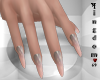 Sharp nails natural gray