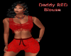Daddy Red Blouse