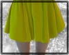 Yellow mini skirt