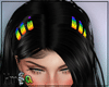 !H! Rainbow Hair Clips