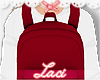 ﾟ✧ red backpack