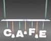 CS DER Cafe Lights Sign