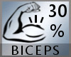 30% Bicep Scale -M-