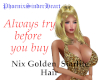 Nix golden starlite hair