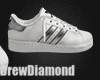 Dd- Sneakers WhiteSilver