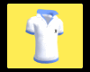 White/LBlue Polo Shirt