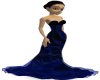 SLS blue/black gown