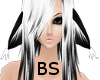 BS: Fur Ears White/Black
