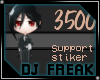 3500 SUPPORT STICKER