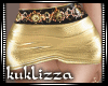 (KUK)Gold  RL Skirt