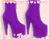T♡ Purple Heels