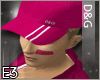 -e3- D&G Pink Cap