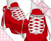 R| Red Sneakers M
