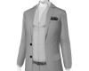 GREY SUIT WITH WHITE SH