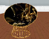 Golden dragon chair