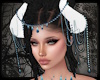 + Vyara W Horns - blue