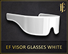 EF Visor Glasses White
