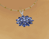 Necklace Diamont Blue