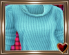 T♥ Winter Aqua Sweater
