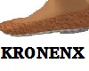 Soft flat brown shoes