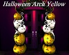 Halloween Arch Yellow