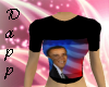 Black Tshirt with Obama