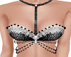 BLACK BLING BRALETTE