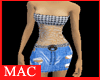 MAC - Jeans Skirt & Top