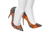 *B* Fall Plaid Heels