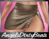 Brown Leather Skirt RL