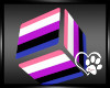 Genderfluid Pride Cube