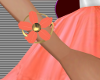 *S* Coral Flower bracelR