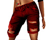 Cargo Shorts Red